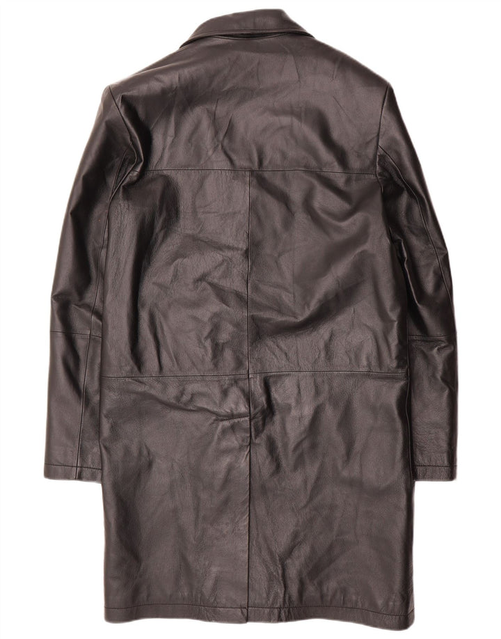 Casaco de couro masculino Conbipel IT 46 pequeno couro preto