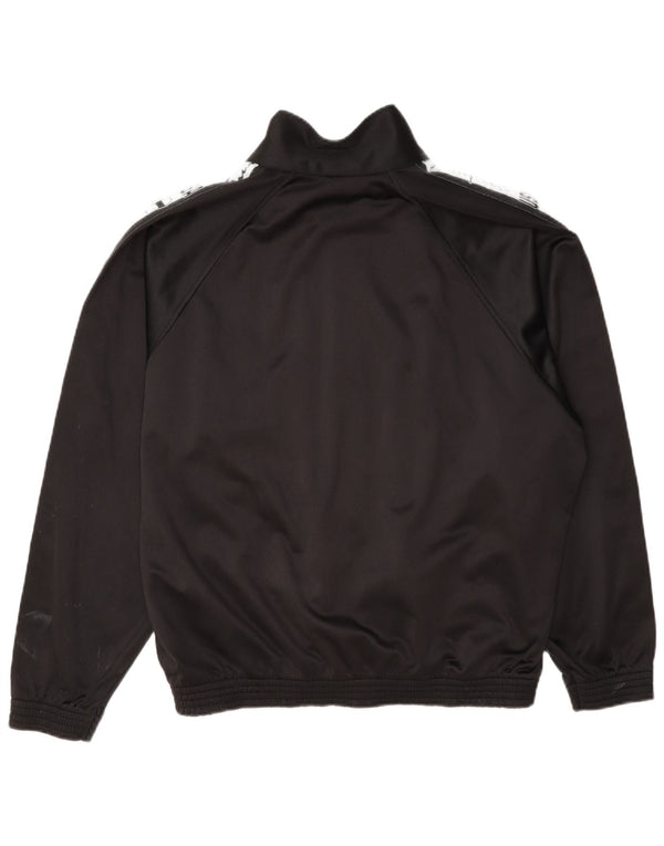 Jaqueta masculina de agasalho gráfico Champion médio preto colorblock