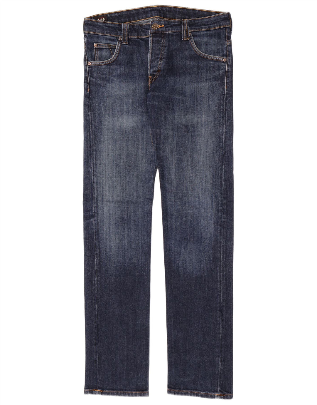 Lee Mens Powell Slim Jeans W32 L34 Azul Marinho Algodão