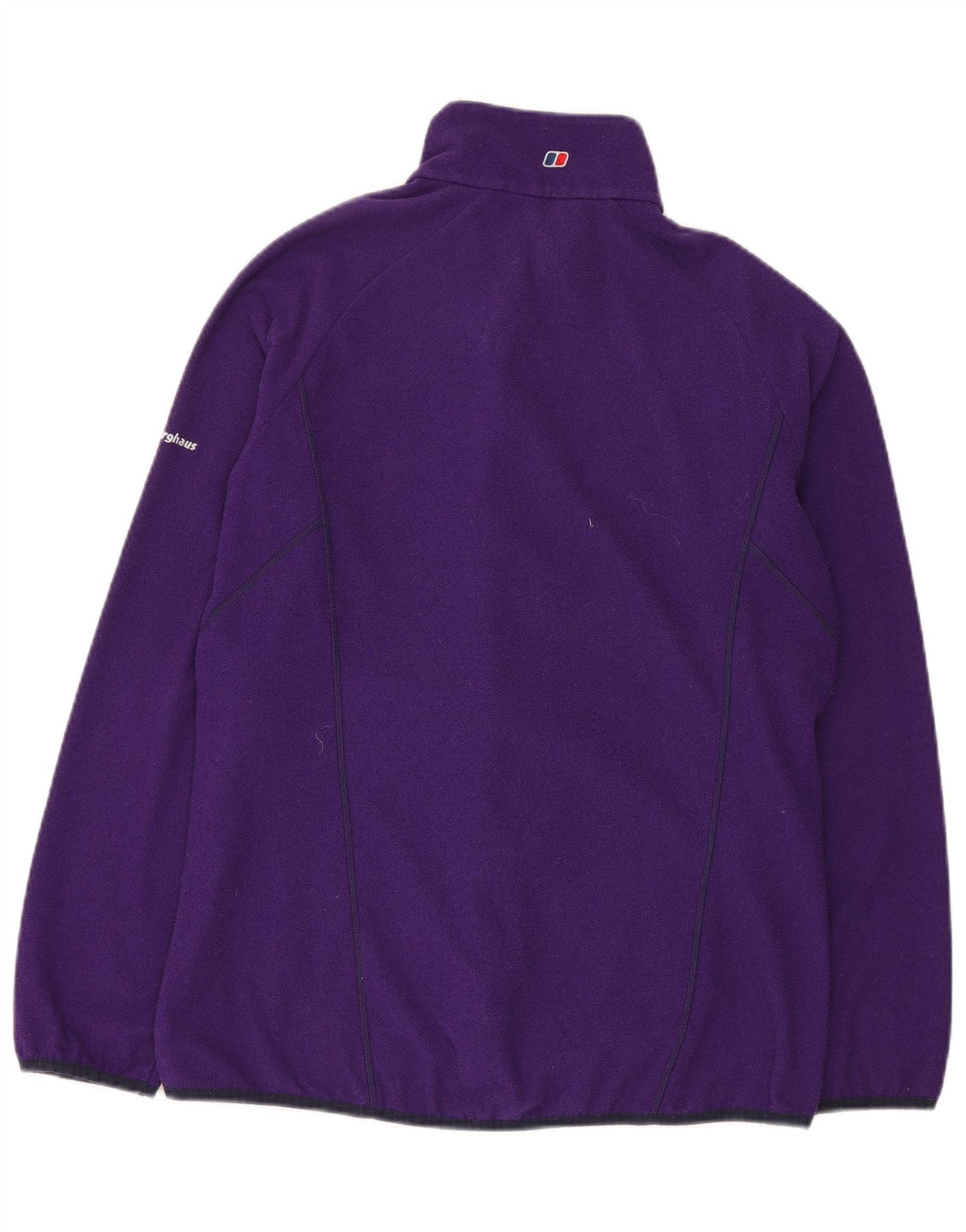Jaqueta de lã feminina Berghaus UK 18 XL poliéster roxo