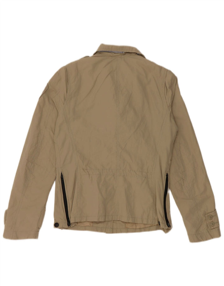 Jaqueta militar feminina Blauer UK 10 pequena cáqui