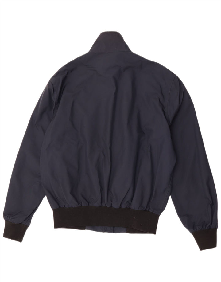 Jaqueta de chuva masculina Refrigiwear IT 48 médio azul marinho colorblock nylon