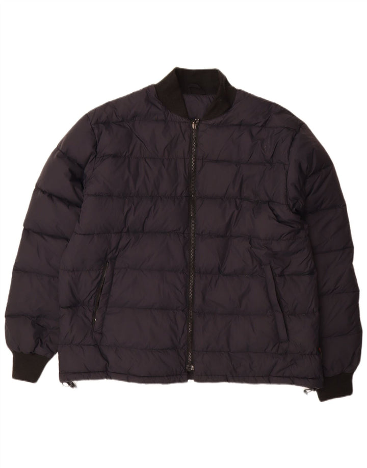 Jaqueta acolchoada masculina INVICTA UK 42 XL azul marinho poliamida