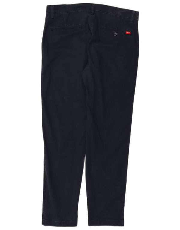 Calça chino masculina Levi's Standard Tapered W34 L30 algodão azul marinho