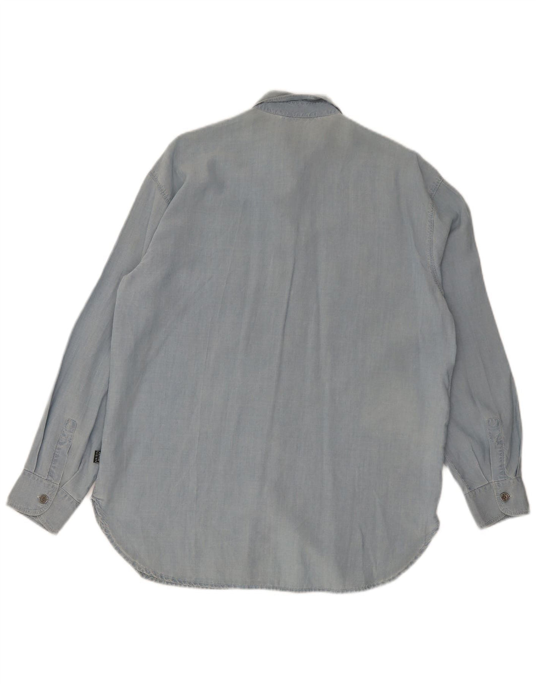 Camisa feminina Krizia Jeans IT 42 azul médio
