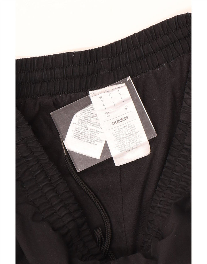 Adidas Mens Treino Calças Joggers Pequeno Poliéster Preto