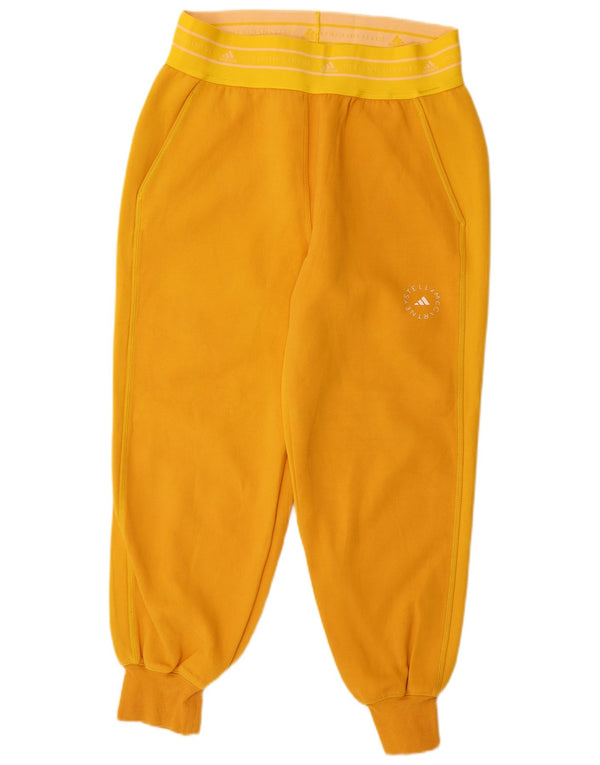 Adidas Womens Graphic Tracksuit Calças Joggers UK 16 Grande Amarelo