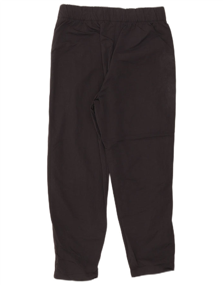 Calça Nike Feminina Crop Tracksuit UK 10 Pequena Preto Nylon