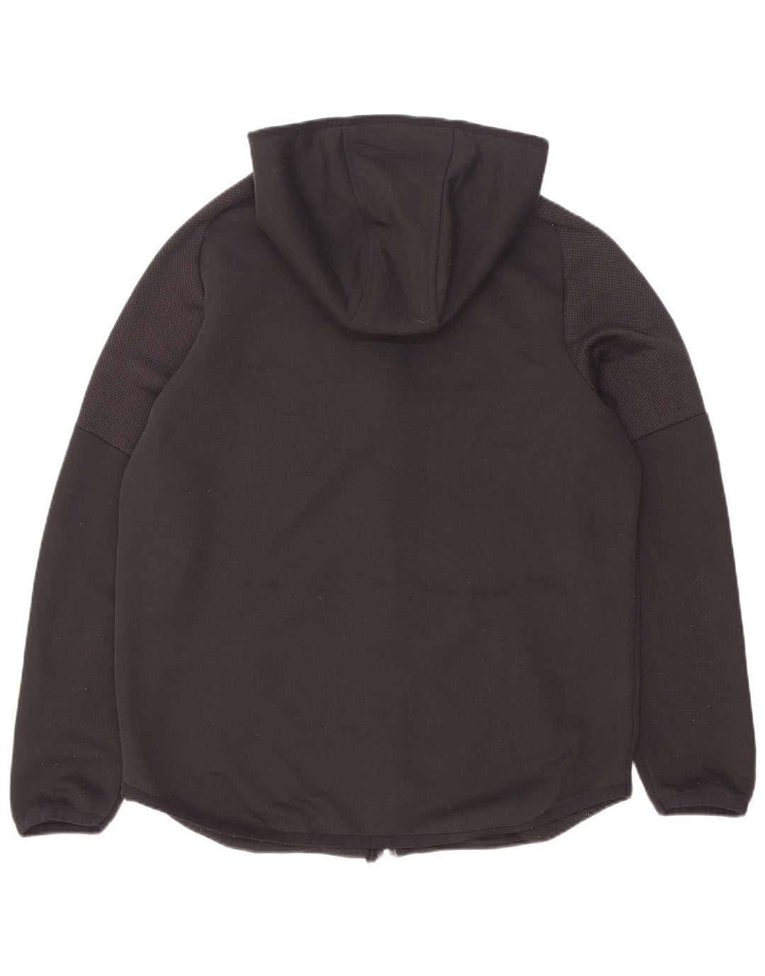 Suéter masculino Under Armour com capuz e zíper grande preto