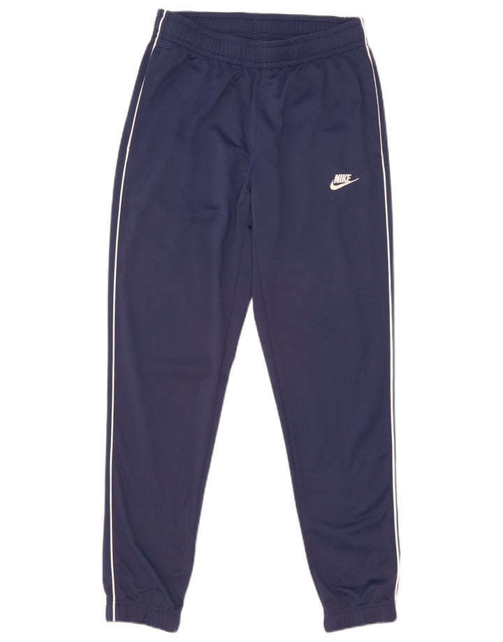 Nike Mens Treino Calças Joggers Pequeno Poliéster Azul Marinho