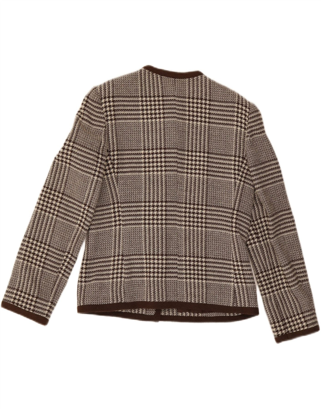 Jaqueta blazer feminina LUISA SPAGNOLI IT 44 médio marrom houndstooth