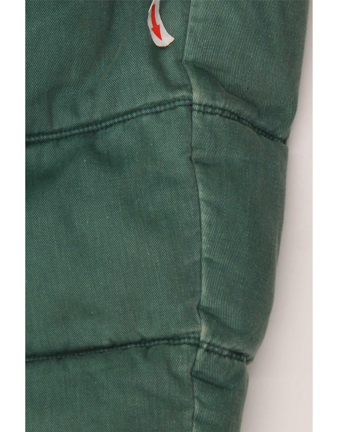 Jaqueta acolchoada masculina Tommy Hilfiger Reino Unido 38 algodão verde médio