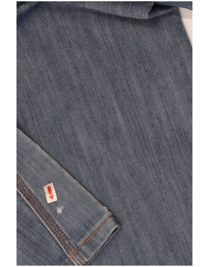 Calça jeans masculina Levi's 514 Slim Straight W36 L29 azul algodão