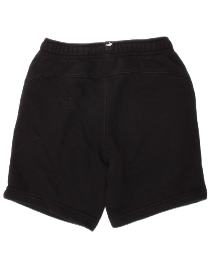 Shorts esportivos masculinos PUMA 5-6 anos algodão preto