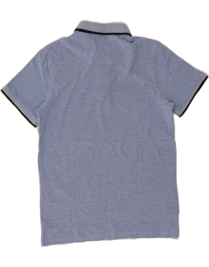 JACK & JONES Mens Polo Shirt Large Blue Cotton Vintage Jack & Jones and Second-Hand Jack & Jones from Messina Hembry 