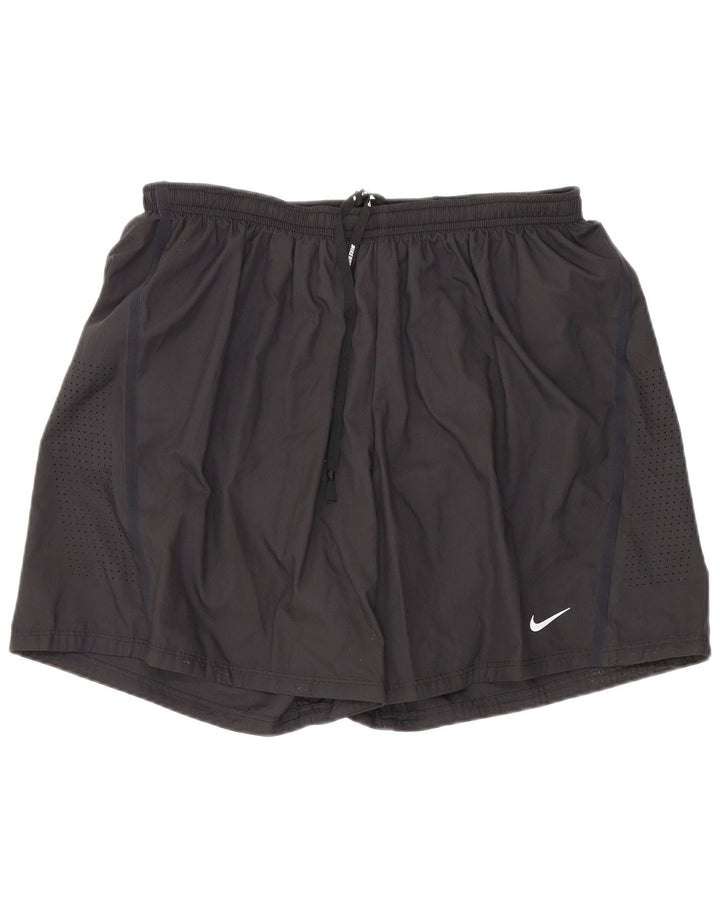 Nike Womens Dri Fit Sport Shorts Grande Poliéster Preto