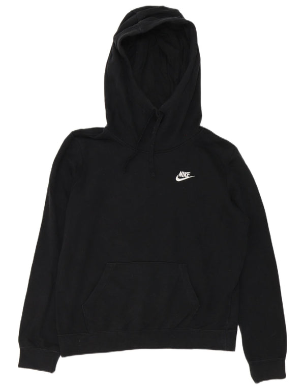 Nike Mens Hoodie Jumper Médio Algodão Preto