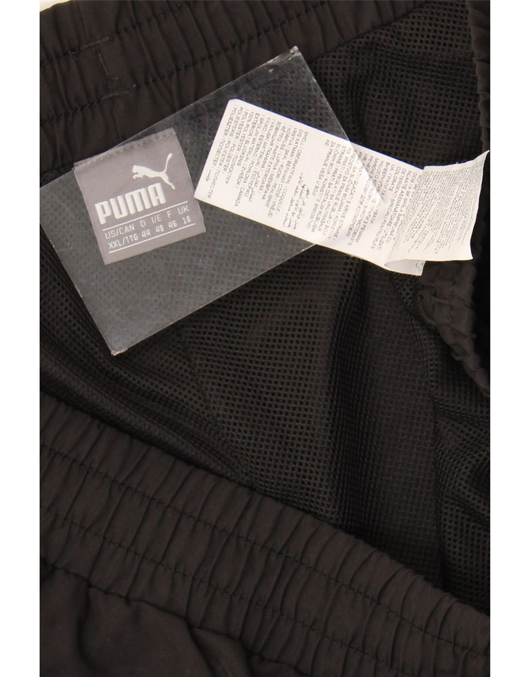 Shorts esportivos femininos Puma UK 18 XL preto poliéster