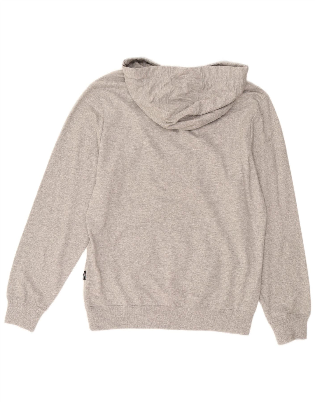 Diadora Mens Graphic Hoodie Jumper Médio Algodão Cinza