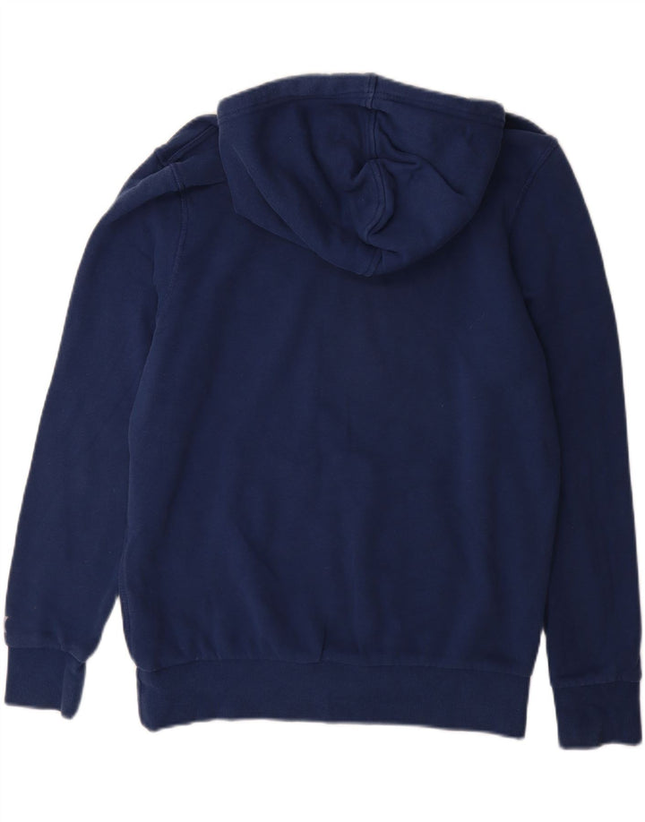 HURLEY Mens Graphic Hoodie Jumper Medium Navy Blue Cotton Vintage Hurley and Second-Hand Hurley from Messina Hembry 