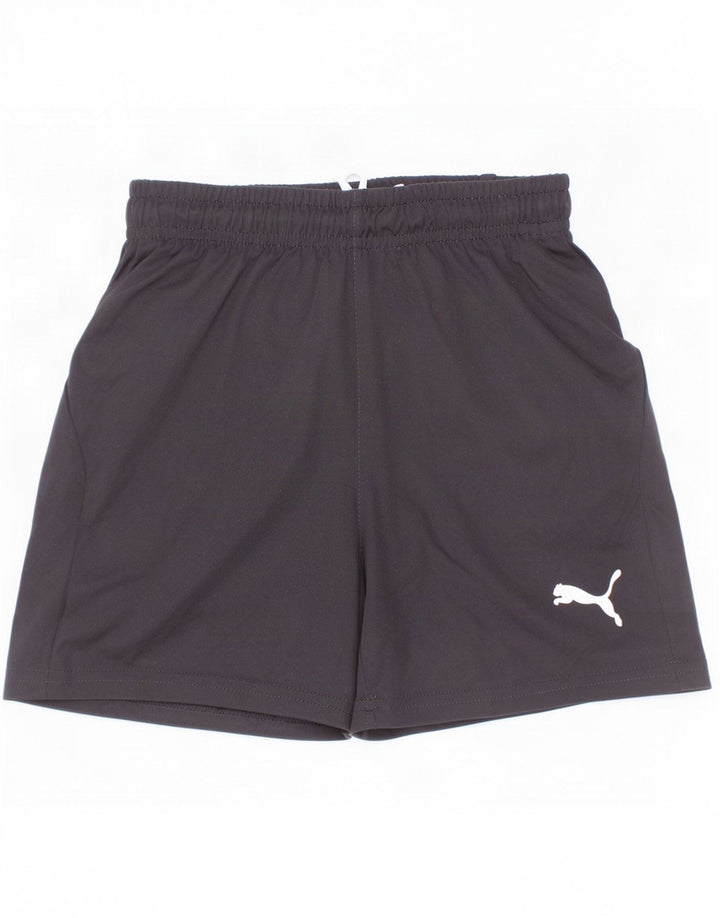 Shorts esportivos Puma Boys 9-10 anos pretos