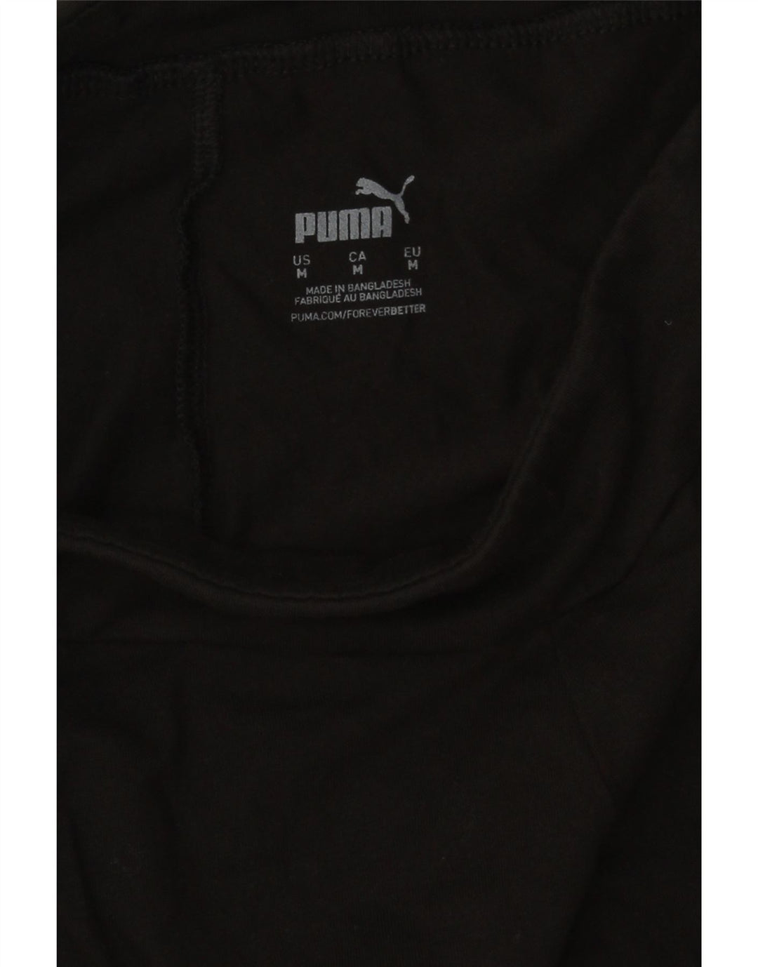 Leggings Puma Feminino UK 12 Médio Algodão Preto