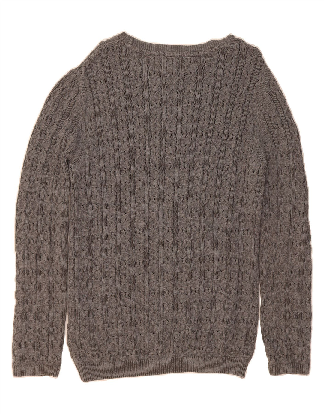 TOMMY HILFIGER Mens Boat Neck Jumper Sweater Large Grey Cotton Vintage Tommy Hilfiger and Second-Hand Tommy Hilfiger from Messina Hembry 