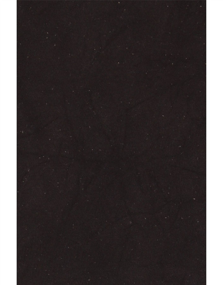 Marks & Spencer Womens Per Una Cardigan Top Reino Unido 12 Médio Preto Viscose