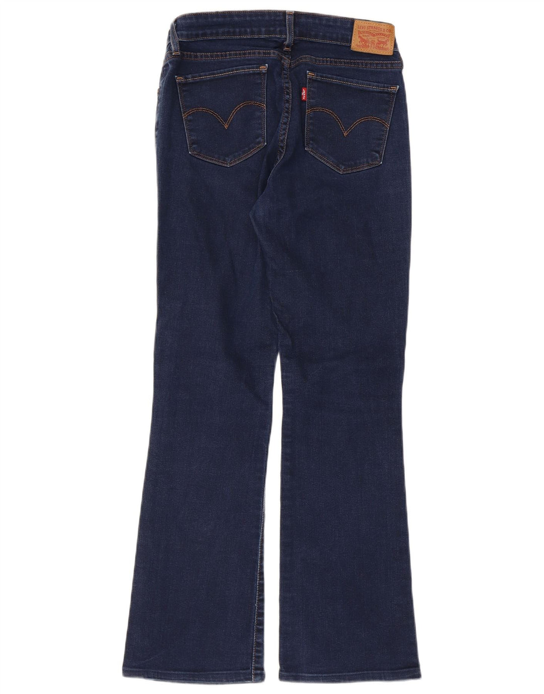 Calça jeans feminina Levi's 715 Bootcut W28 L27 azul algodão