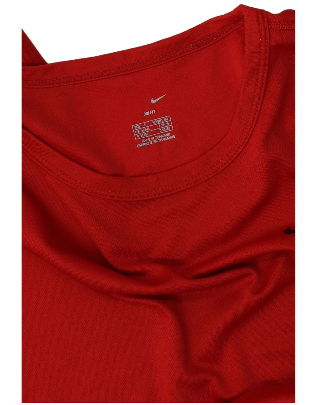 Camiseta Nike Masculina Dri Fit Top Grande Vermelha