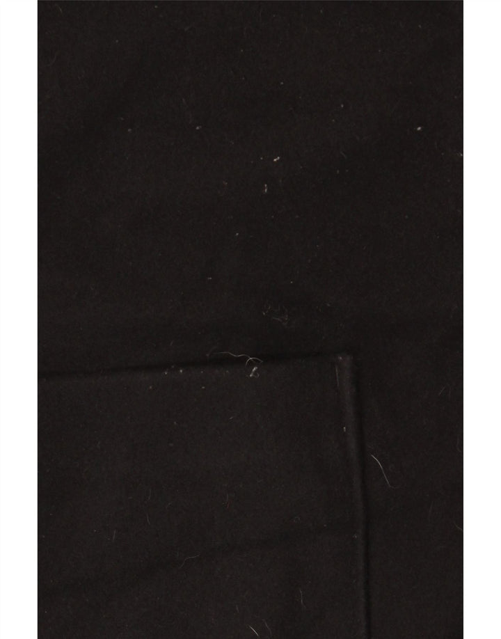 Sobretudo feminino Marks & Spencer UK 12 poliéster preto médio