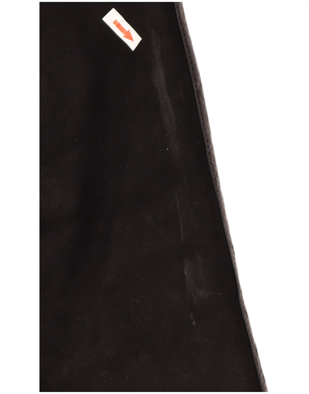 Casaco feminino skinni de shearling grande IT 40 pequeno shearling preto