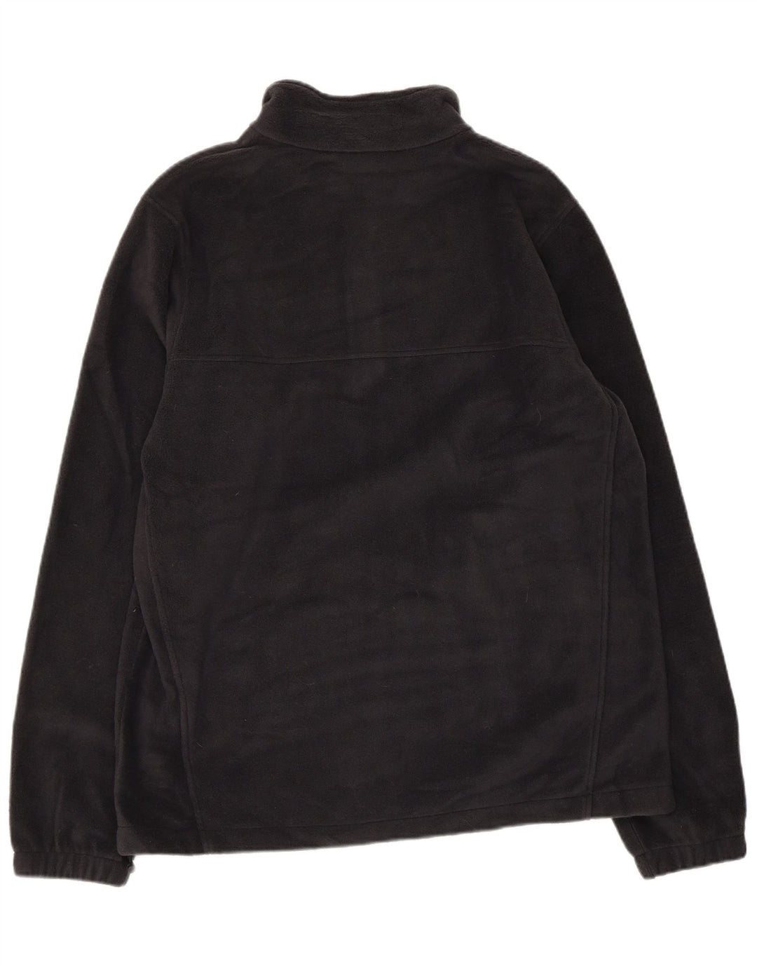 Suéter de lã masculino COLUMBIA Crawford com zíper e gola média preto poliéster