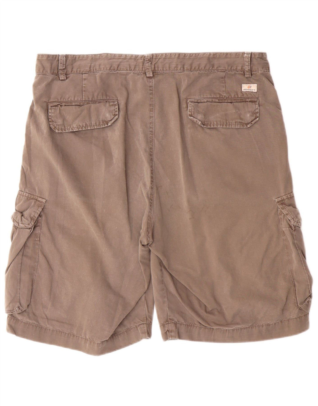 Shorts cargo masculino 40Weft W36 grande algodão cinza