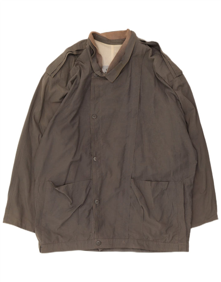 Jaqueta militar masculina Compagnia IT 50 grande algodão cinza