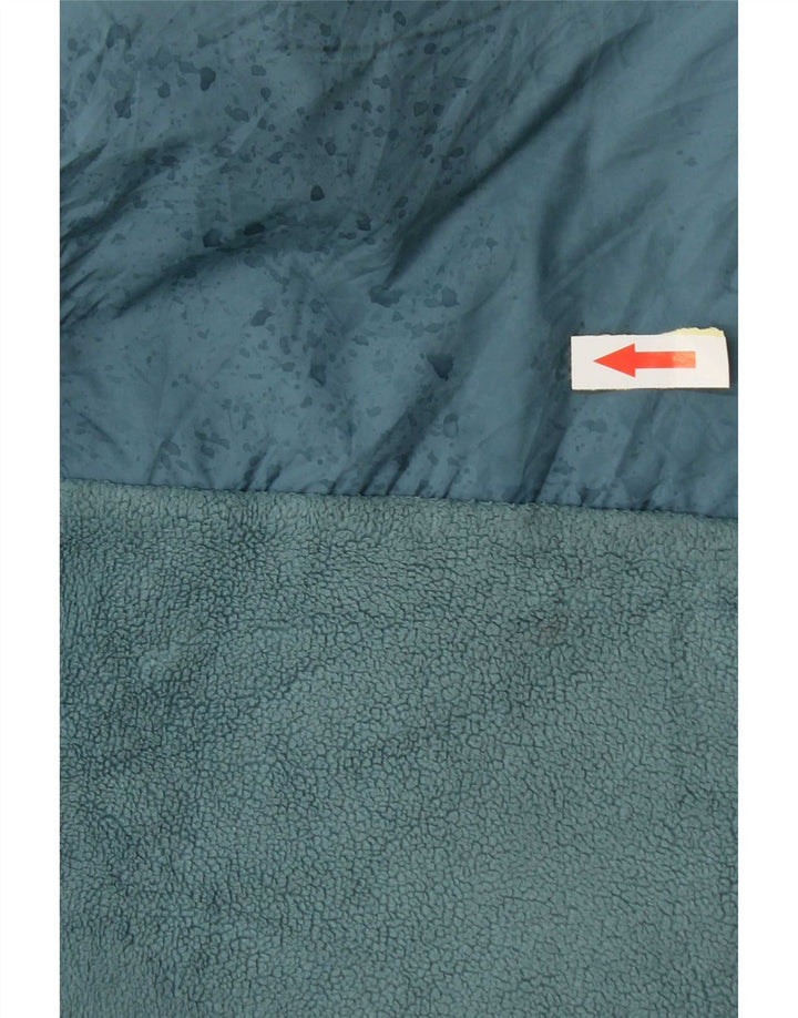 Jaqueta Nike Feminina de Lã com Capuz UK 18 XL Azul Poliéster