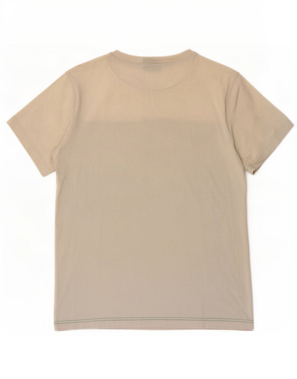 Camiseta masculina com estampa gráfica Champion pequeno bloco colorido branco