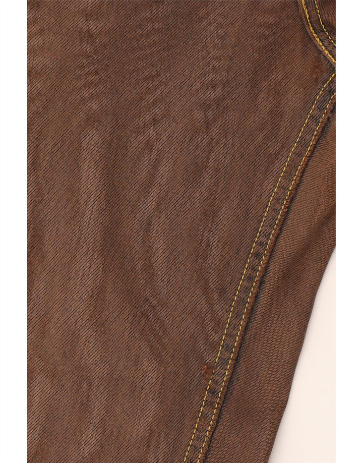 CALVIN KLEIN Womens Tapered Jeans W28 L27 Brown Cotton Vintage Calvin Klein and Second-Hand Calvin Klein from Messina Hembry 