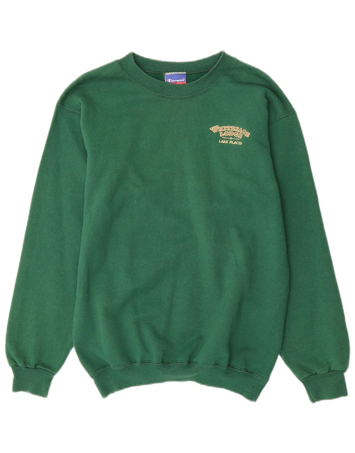 CHAMPION Suéter Masculino Suéter Pequeno Verde