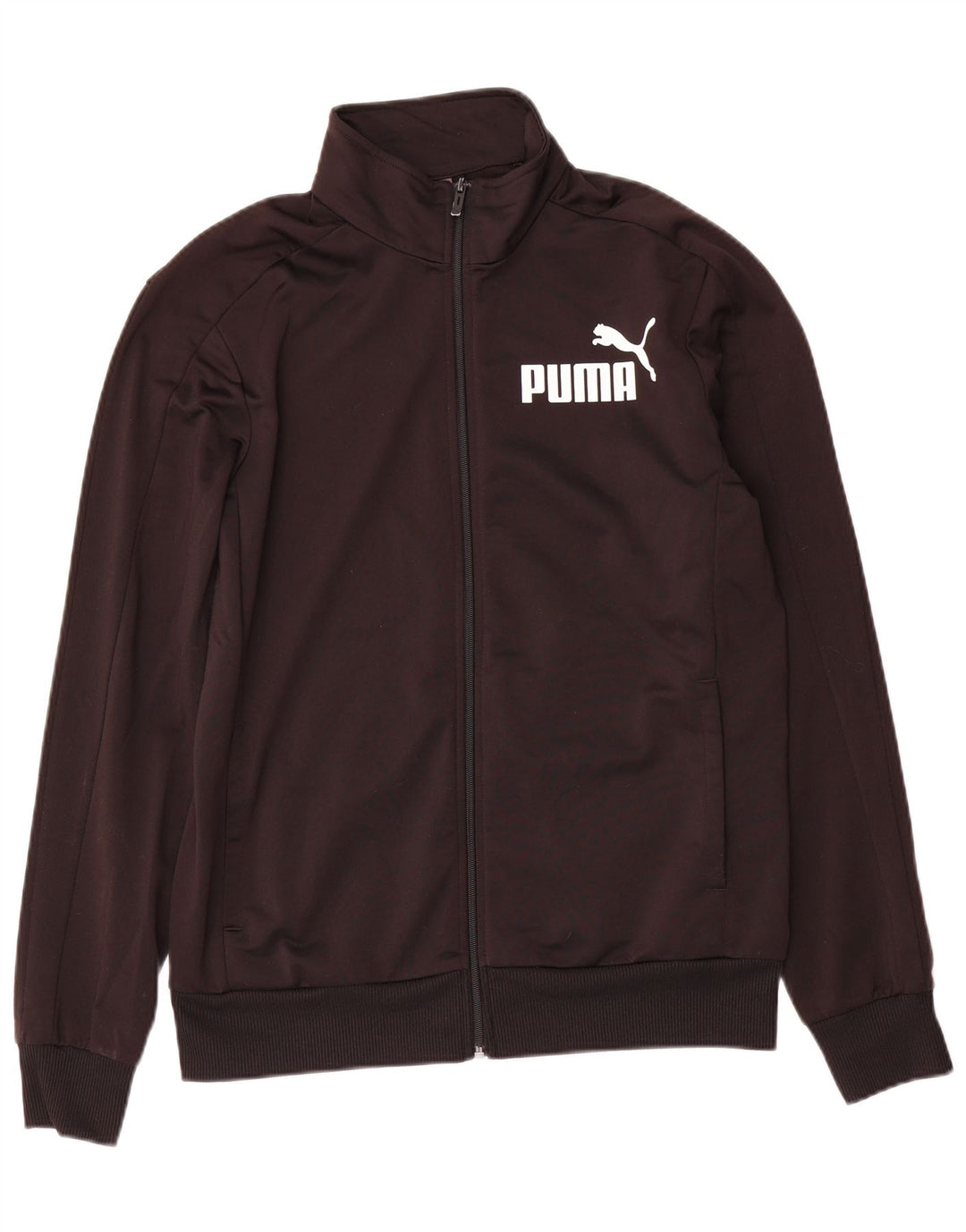 Jaqueta Puma Mens Graphic Tracksuit Top Médio Poliéster Preto
