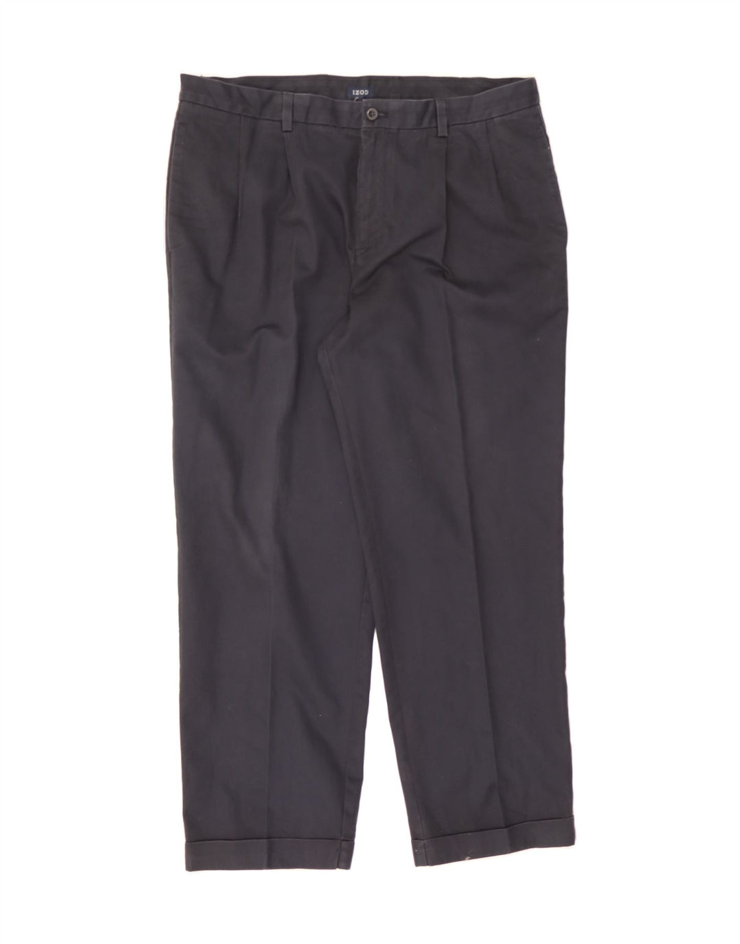 IZOD Mens Pegged Chino Trousers W38 L31 Navy Blue Cotton Vintage Izod and Second-Hand Izod from Messina Hembry 