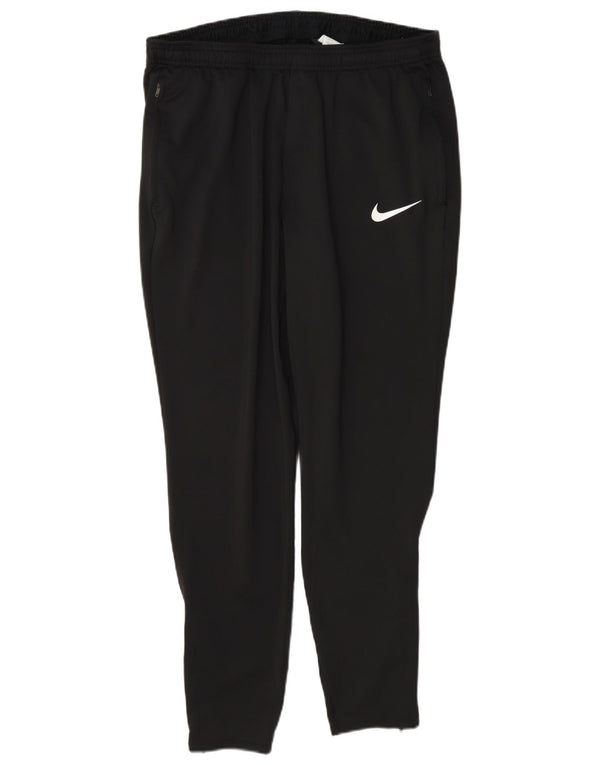 Calça Nike Masculina Dri Fit Slim Treino Grande Preto Colorblock Poliéster