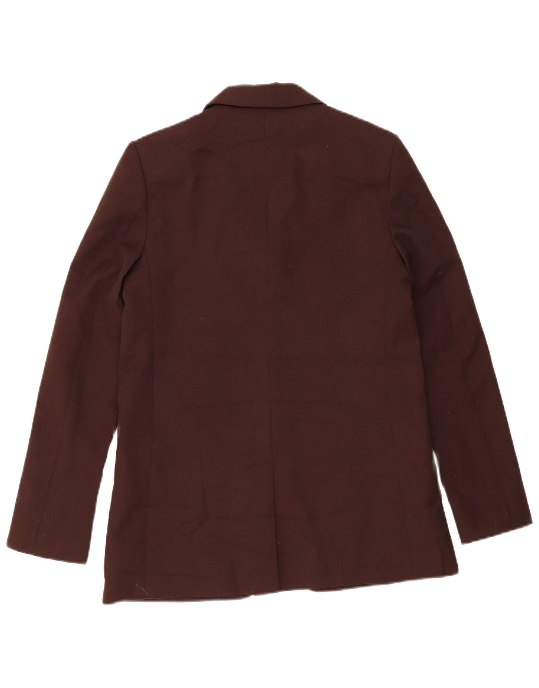 Zara Jaqueta Blazer Masculina com 2 Botões Reino Unido 34 XS Marrom Poliéster