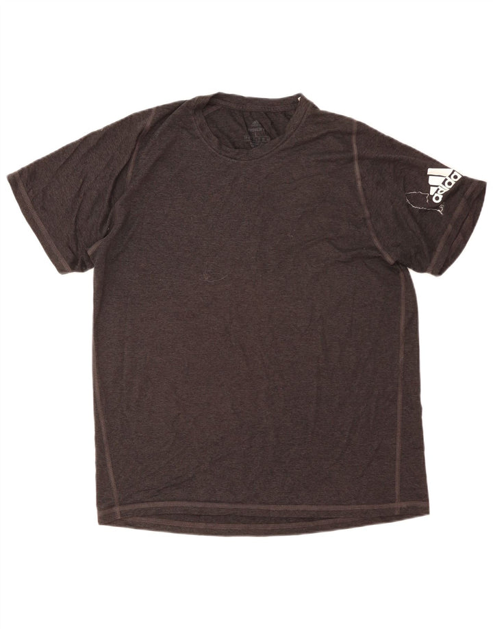 Camiseta Adidas Masculina Aeroready Graphic Top Grande Cinza