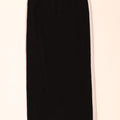 Saia midi feminina de cintura alta ZARA pequena W26 preta