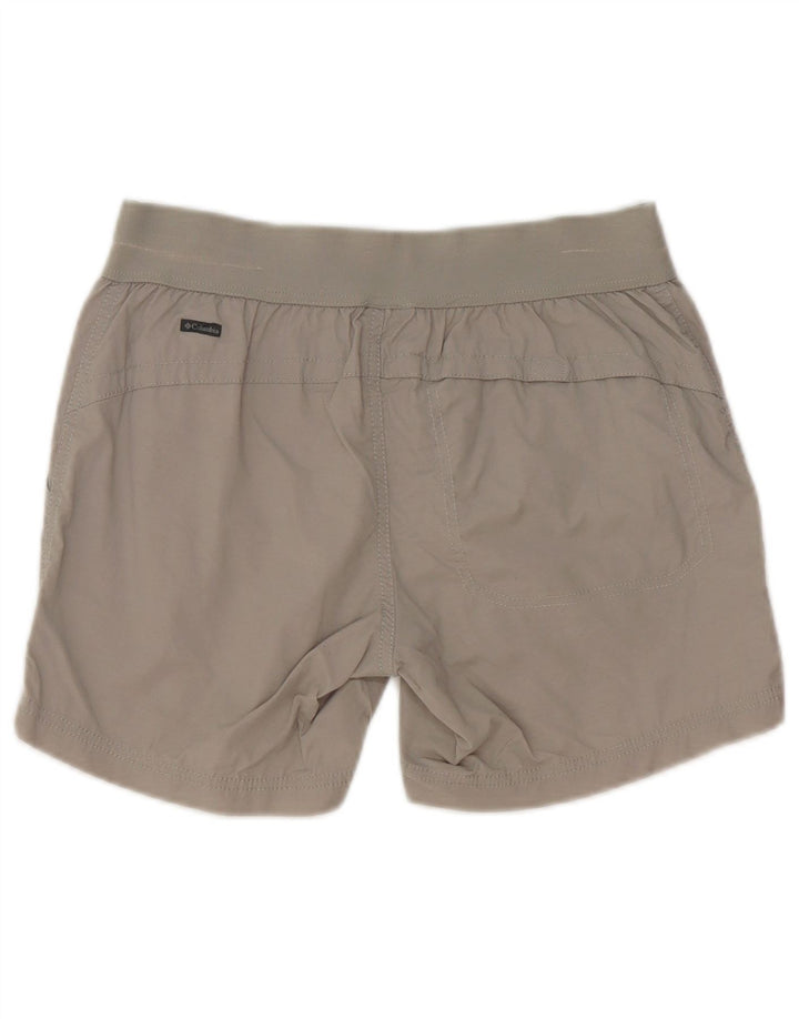 Shorts Chino Columbia Feminino Regular Fit Pequeno W28 Algodão Cinza