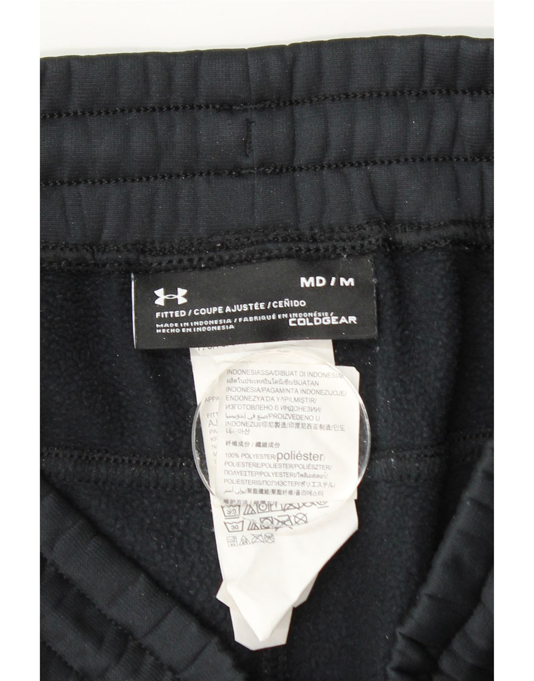 Calça de treino masculina Under Armour Cold Gear joggers médio preto