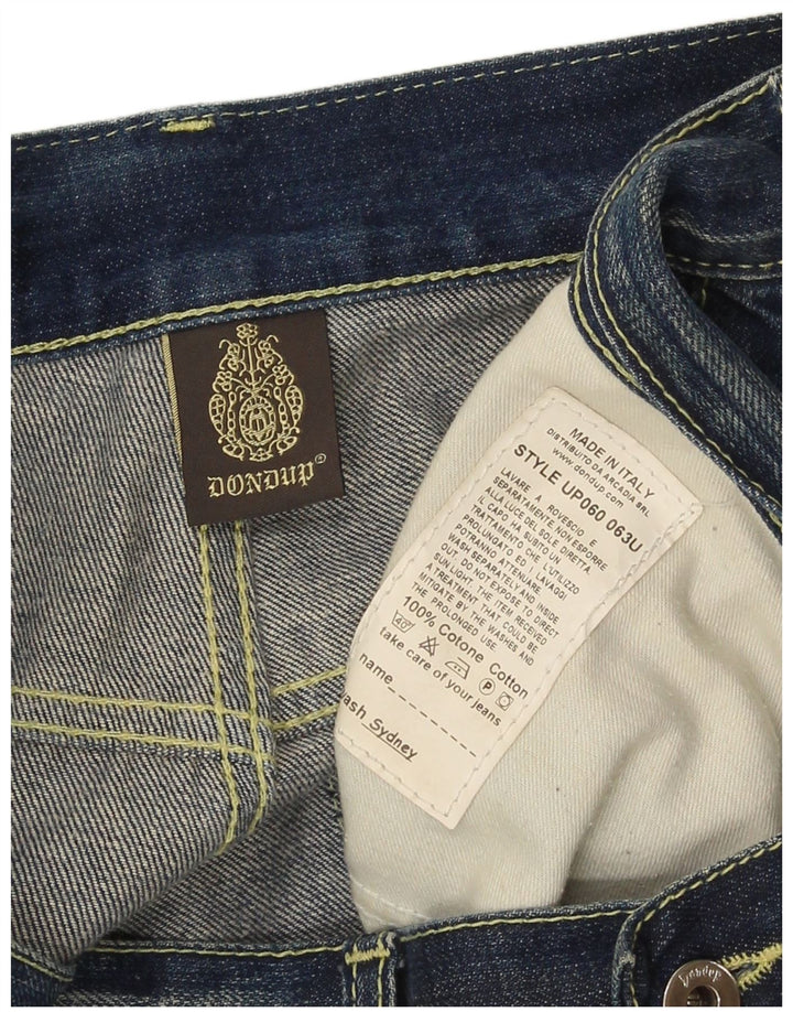 Shorts jeans masculino Dondup W36 grande algodão azul