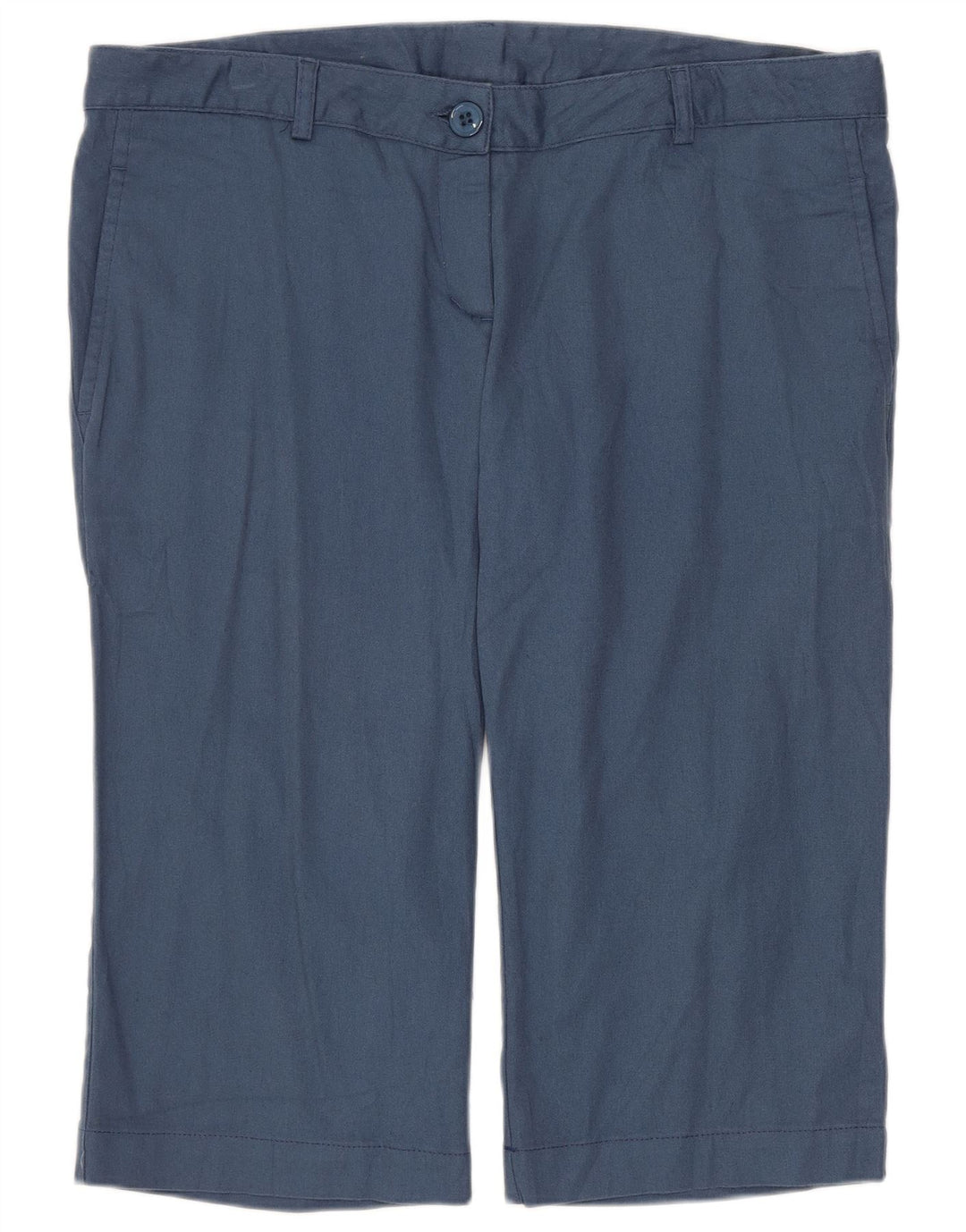 Calça capri feminina Fila UK 16 grande W36 L17 azul marinho poliamida