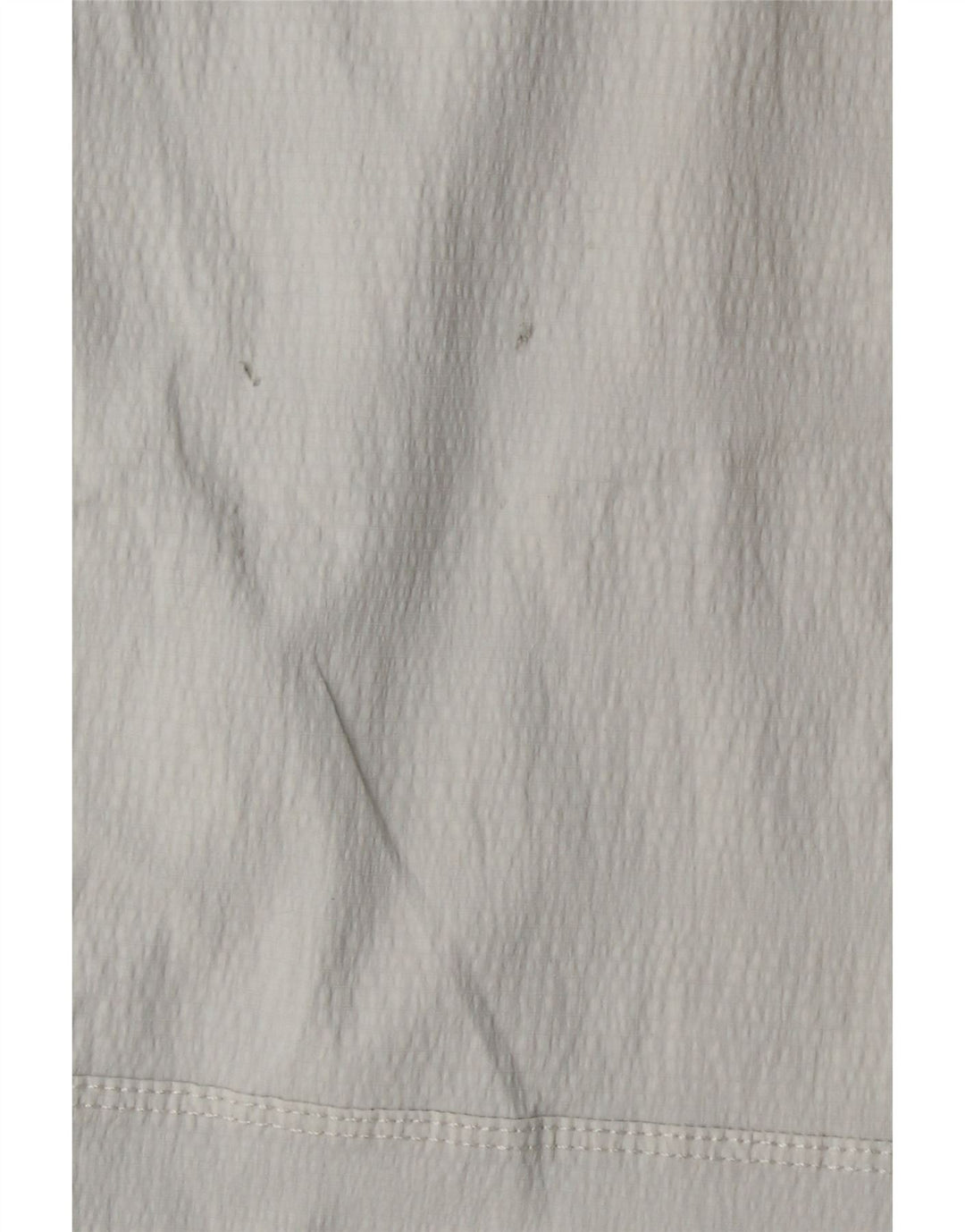 Calça feminina ATHLETA reta cortada EUA 12 grande W32 L24 nylon branco